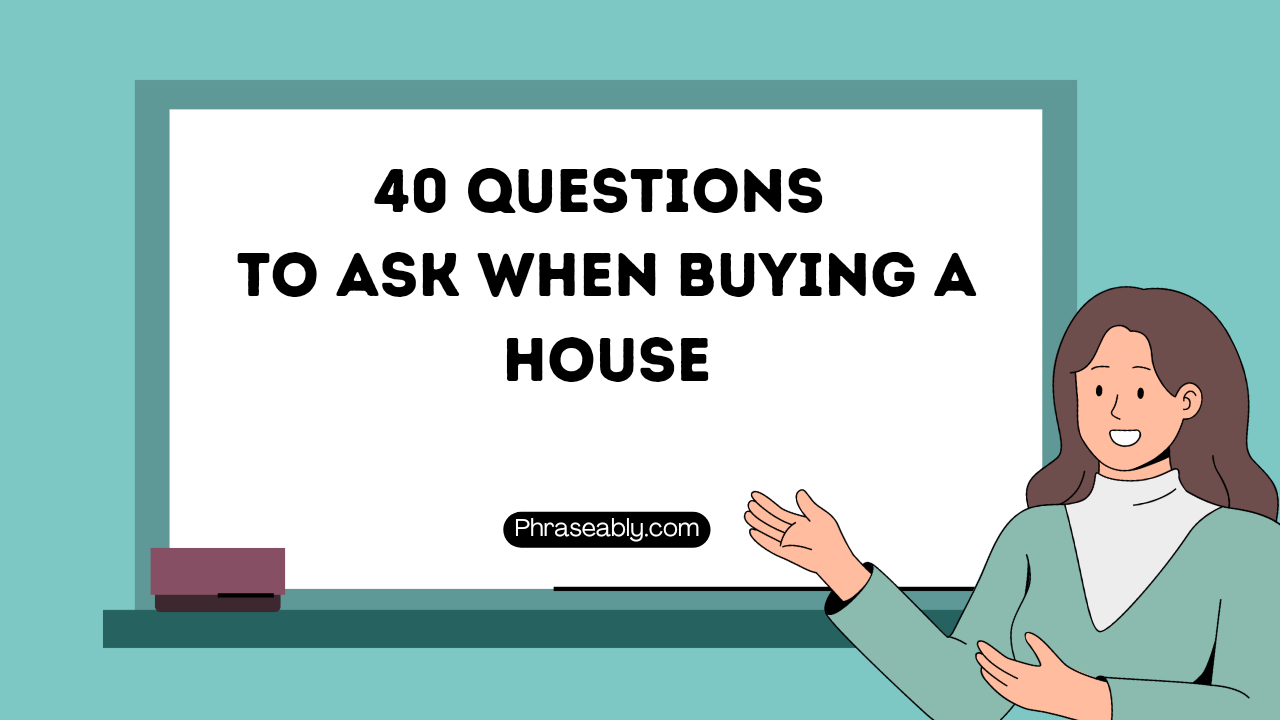 Questions to Ask When Buying a House 