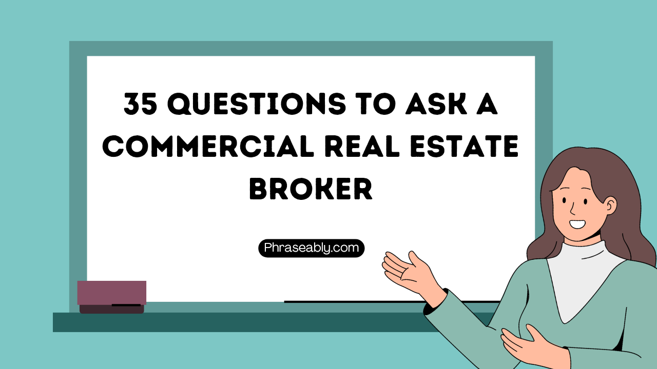 Questions to Ask a Commercial Real Estate Broker