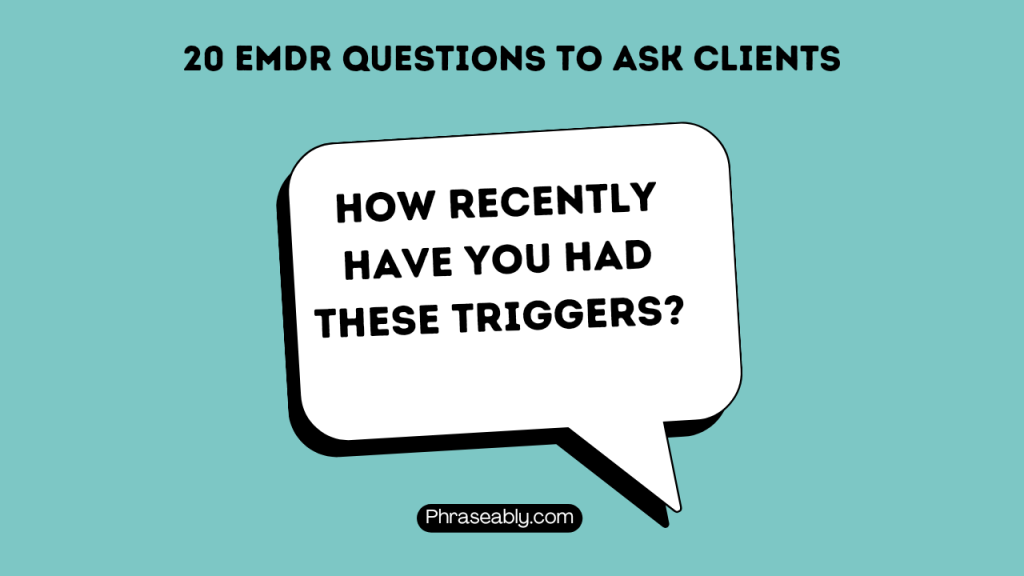 EMDR Questions to Ask Clients