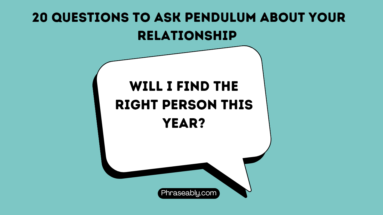 Questions to Ask Pendulum About Your Relationship 