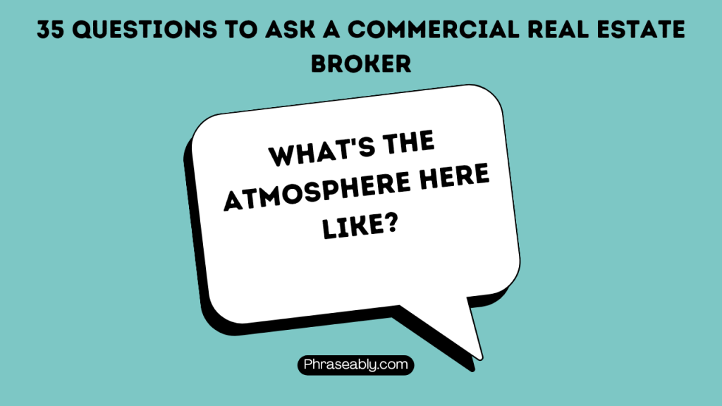 Questions to Ask a Commercial Real Estate Broker