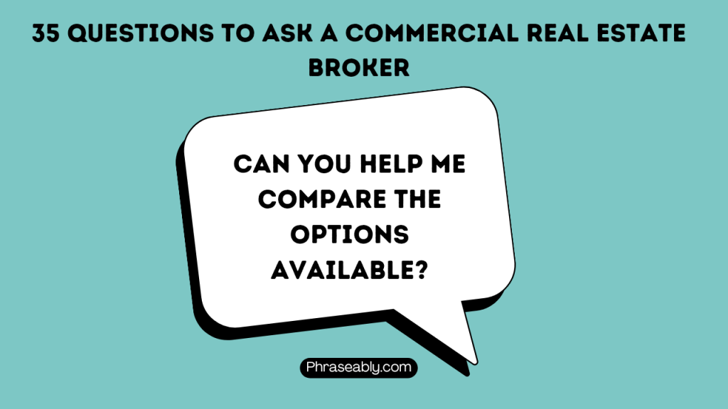 Questions to Ask a Commercial Real Estate Broker