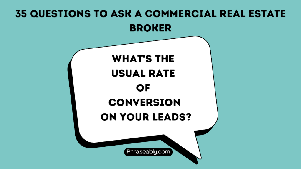 Questions to Ask a Commercial Real Estate Broker