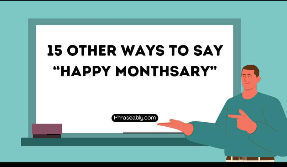 Other Ways to Say Happy Monthsary