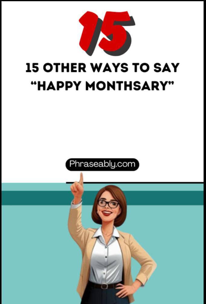 Other Ways to Say Happy Monthsary