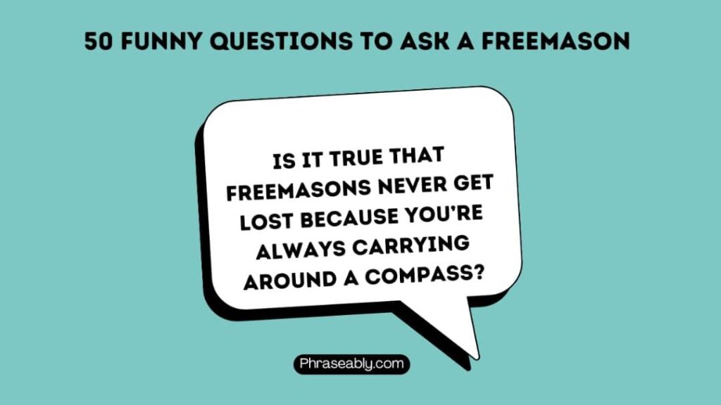 Questions to Ask a Freemason