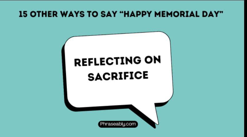 Other Ways to Say Happy Memorial Day