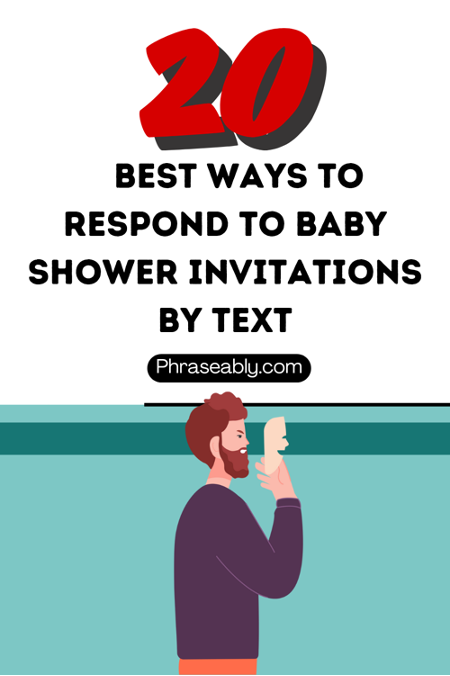 How to Respond to a Baby Shower Invitation via Text