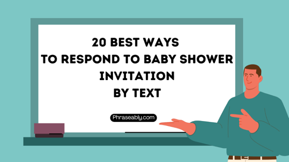 How to Respond to a Baby Shower Invitation via Text