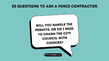 Questions to Ask a Fence Contractor