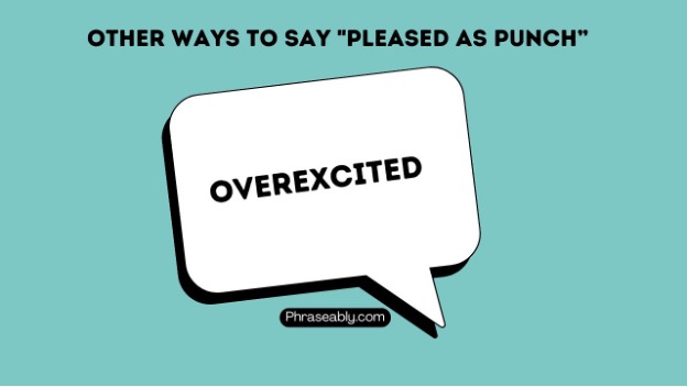 Other Ways to Say Pleased as Punch