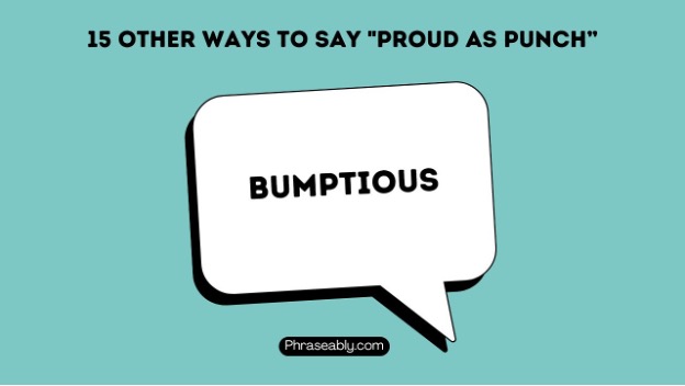 Other Ways to Say Proud As Punch