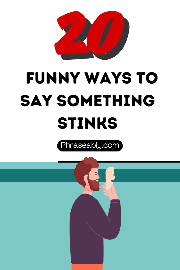 funny ways to say someone stinks