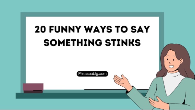 Funny Ways to Say Something Stinks