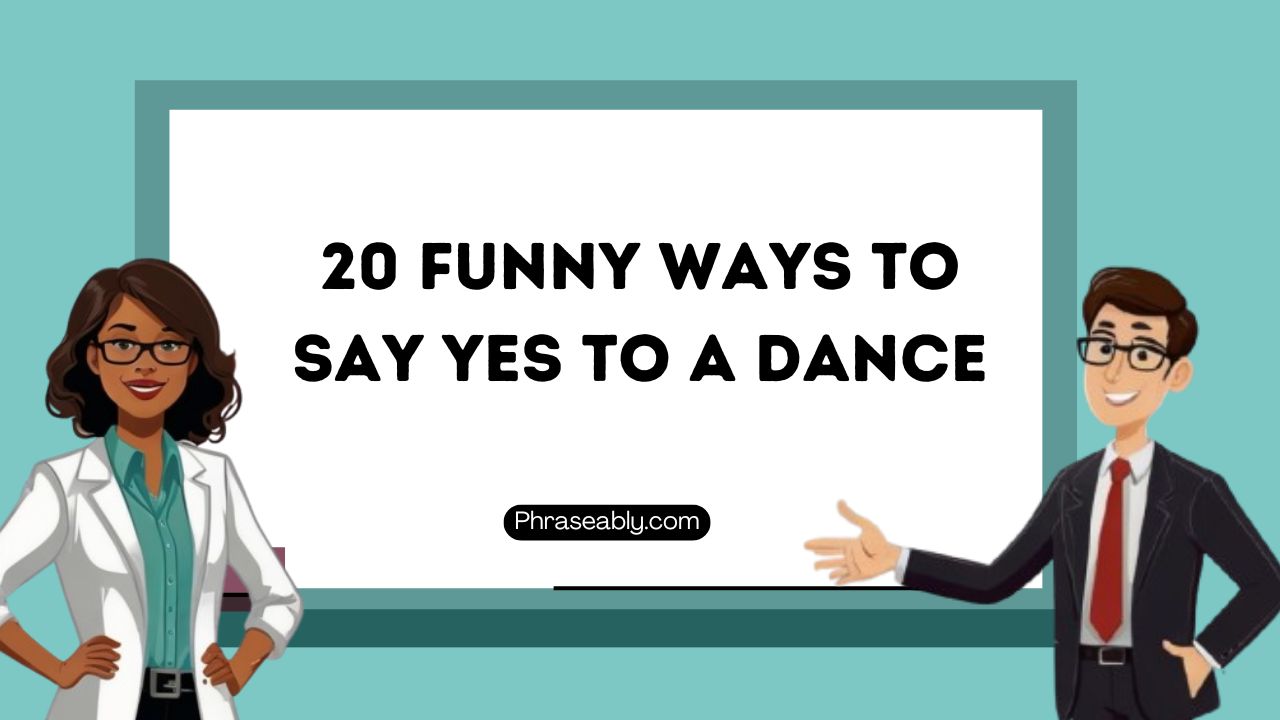 Funny Ways to Say Yes to a Dance