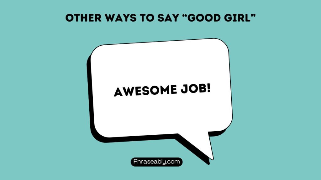 Other Ways to Say Good Girl