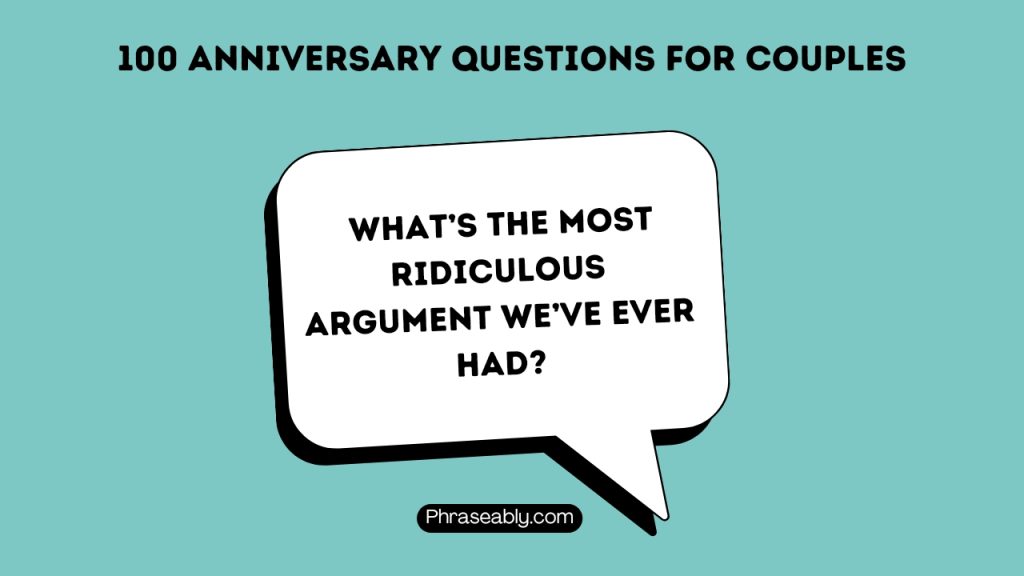 Anniversary Questions For Couples