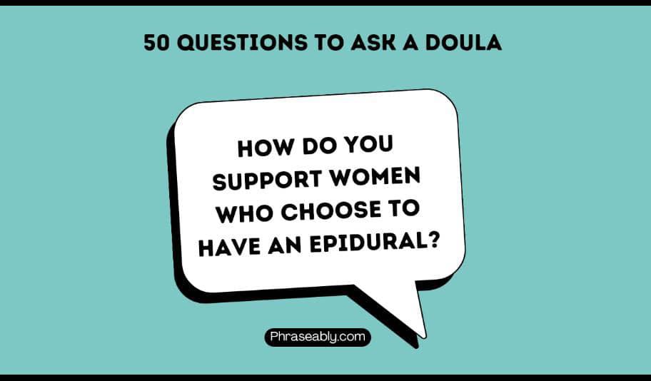 Questions to Ask a Doula