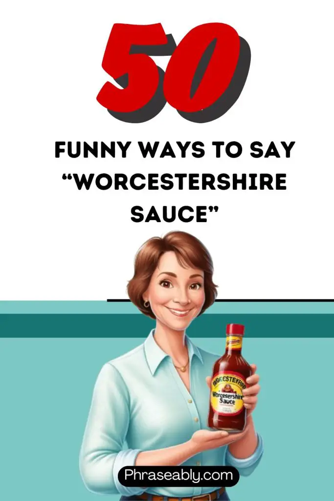 Funny Ways to Say Worcestershire Sauce