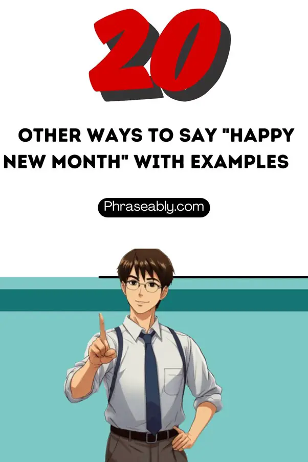 Other Ways to Say Happy New Month