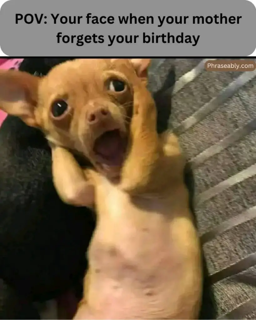 When Someone Forgets Your Birthday Meme